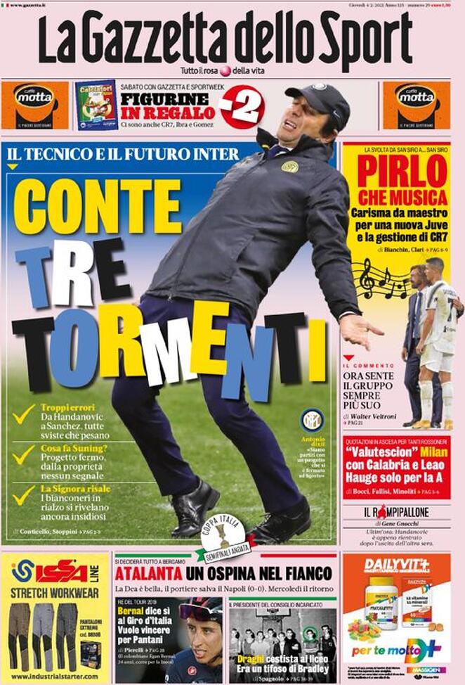 la gazzetta dello sport 2021 02 04 601b815619acf