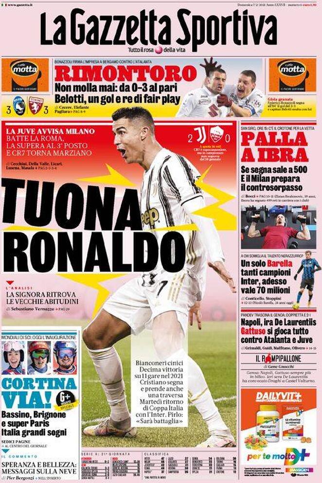 la gazzetta dello sport 2021 02 07 601f2c0dbdee6