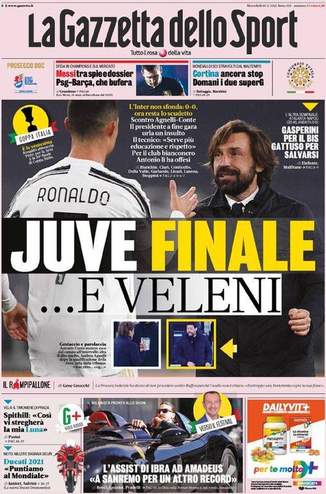 la gazzetta dello sport 2021 02 10 6023257d7d755
