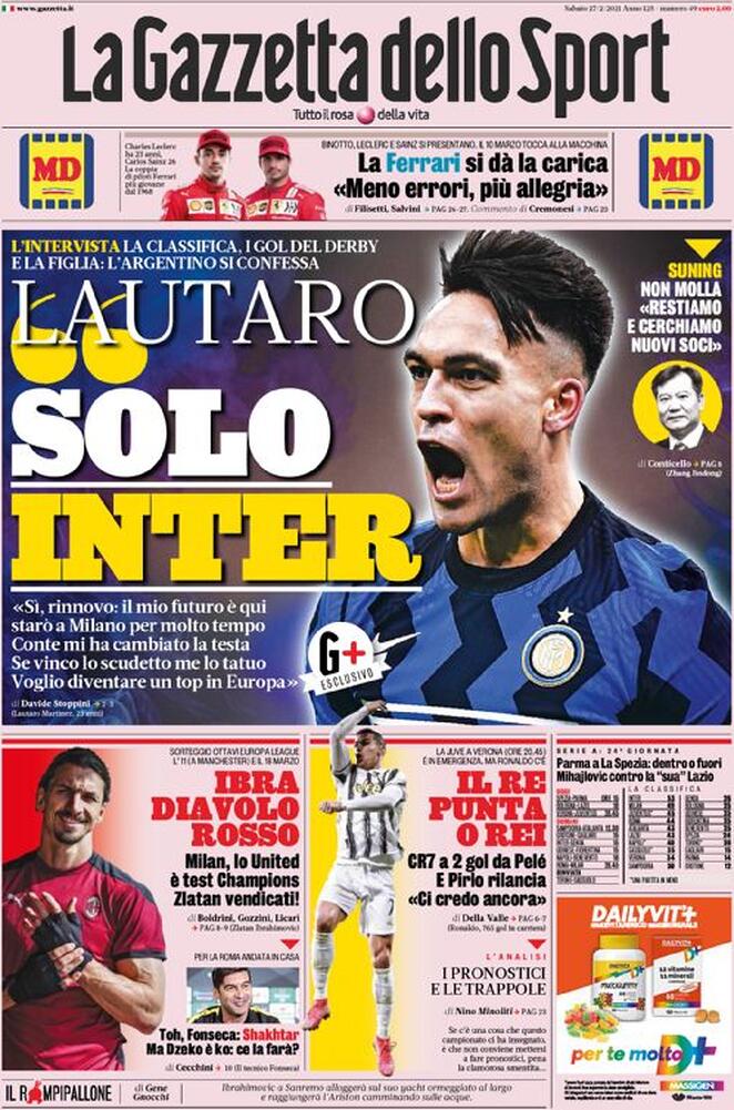 la gazzetta dello sport 2021 02 27 6039d41eba0a8