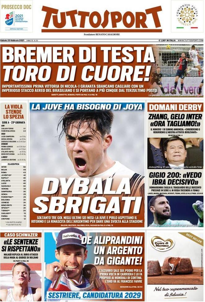 tuttosport 2021 02 20 603096dc1ad7a