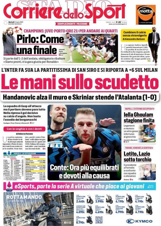 corriere dello sport 2021 03 09 60470e6de4313