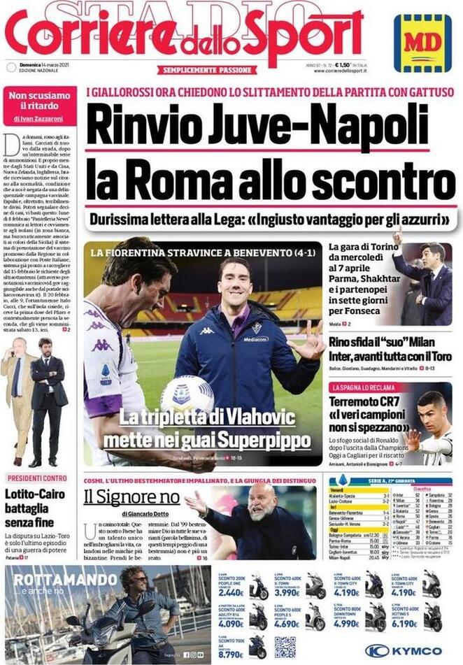 corriere dello sport 2021 03 14 604da0cfec06b