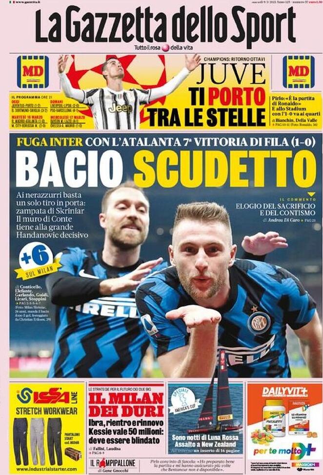 la gazzetta dello sport 2021 03 09 60470df0aba7b