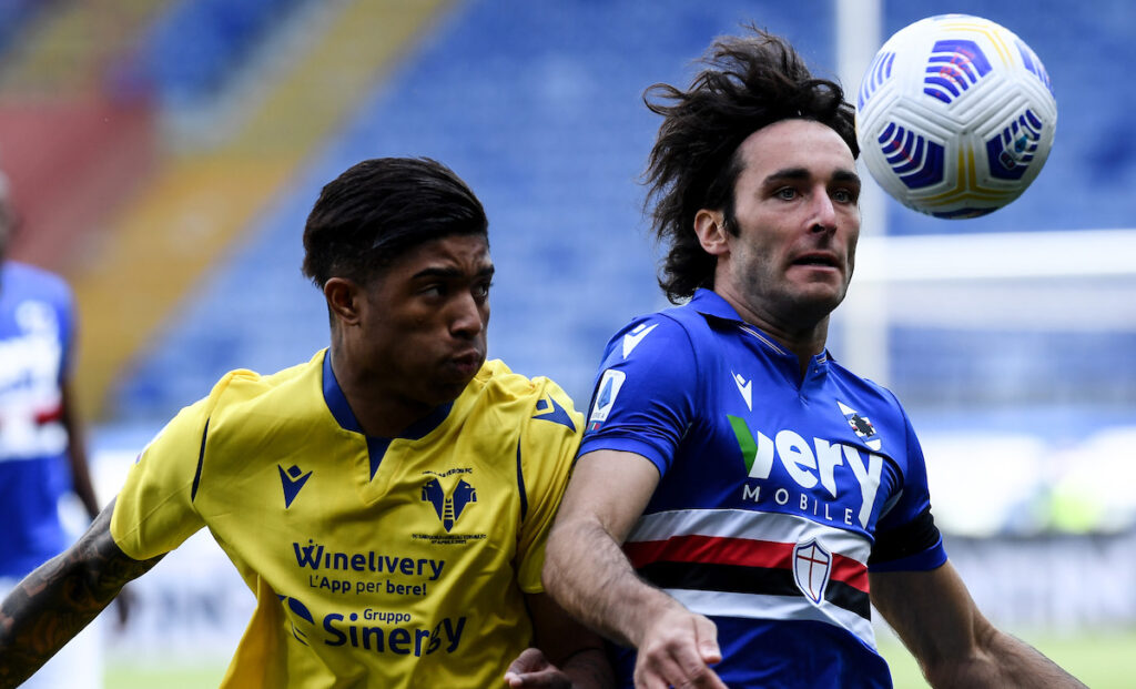 Verona, Salcedo è sicuro: «Sampdoria? Abbiamo perso per episodi sfavorevoli» 1 Augello Salcedo MG5 6367