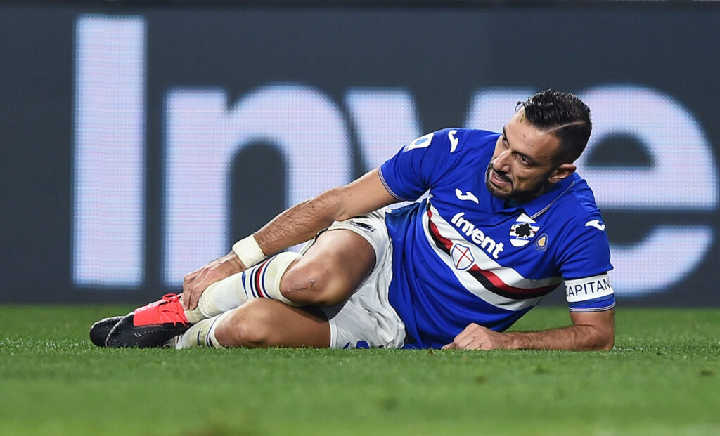Infortunio Quagliarella: la decisione del capitano per Sampdoria Verona 1 Quagliarella MG2 2657