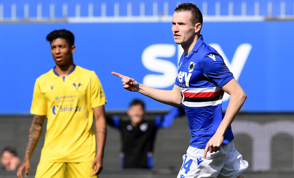 Sampdoria Verona, Di Francesco prepara l'amichevole. Le novità 1 esult gol Jankto MG5 7461