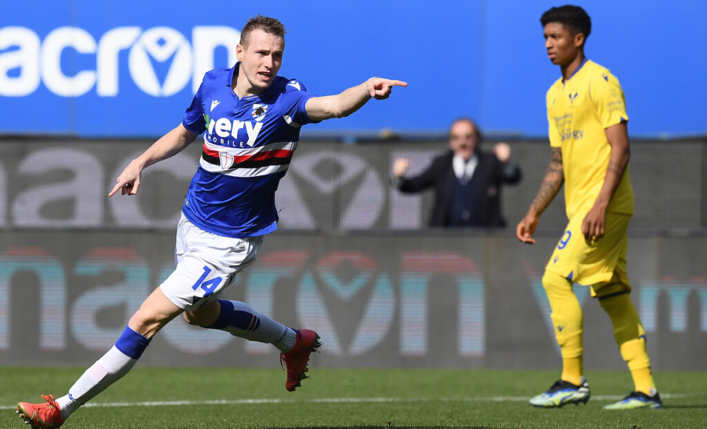 FIFA celebra Jankto: il riconoscimento per l'esterno della Sampdoria - FOTO 1 esult gol Jankto MG5 7468