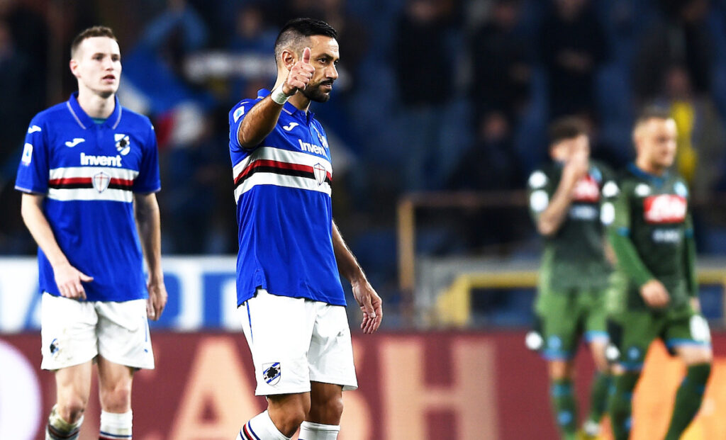Rinnovo Quagliarella, c'è l'accordo. Ma l'annuncio è in stand-by: il motivo 1 esult gol Quagliarella MG2 1053