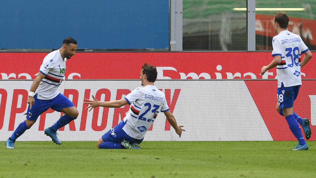 Eurogol di Quagliarella: errore Hernandez e Donnarumma ko - VIDEO 1 esult gol Quagliarella MG5 1789