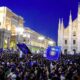 Tifosi Inter piazza Duomo