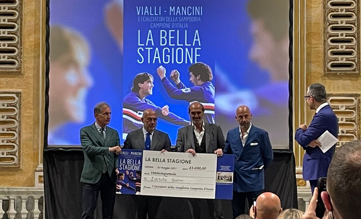 Presentazione La Bella Stagione LIVE: le parole degli ex Sampdoria '91