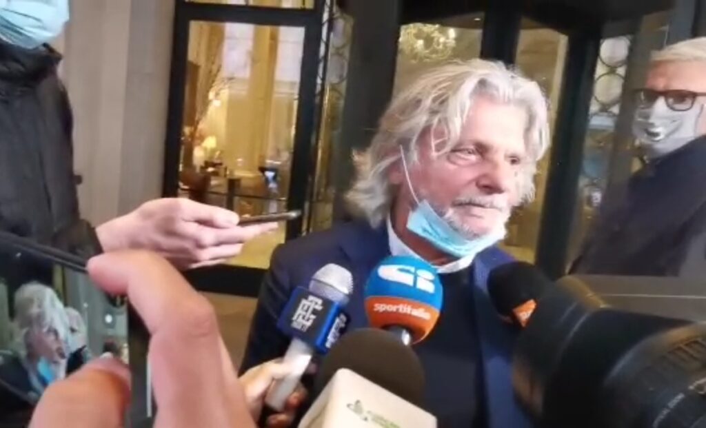 Ferrero sbotta: «La Sampdoria non è in vendita. Avete rotto i co***oni» - VIDEO 1 ferrero