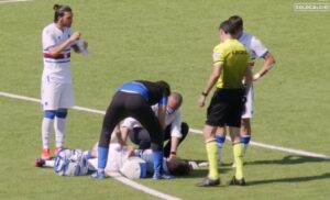 Brutto colpo alla testa per Brentan: Sampdoria Primavera costretta al cambio