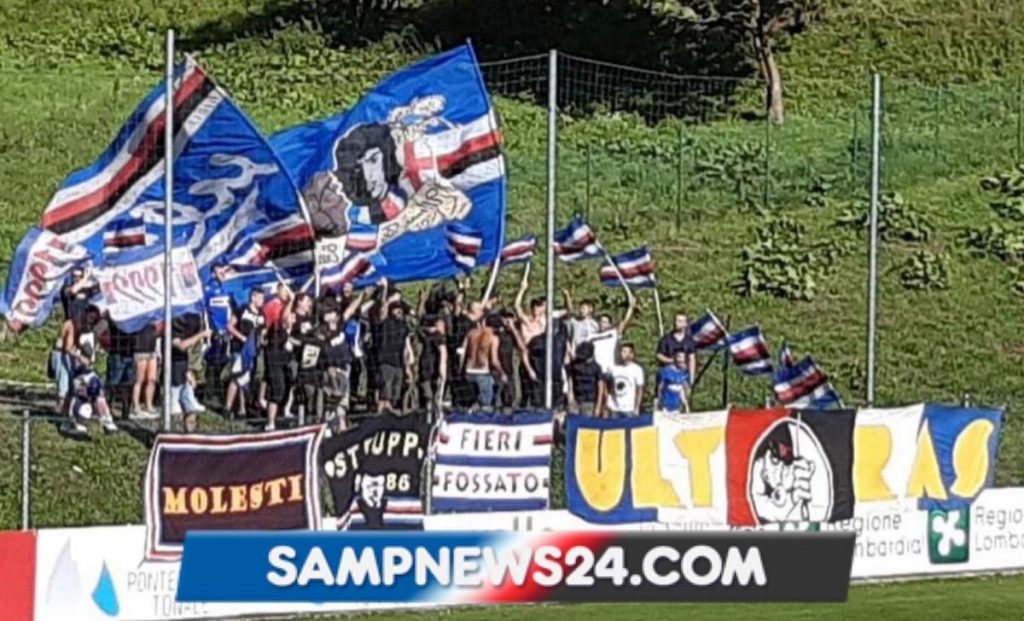 Ritiro Sampdoria: allenamento con la carica dei tifosi - FOTO 1 1627635790512