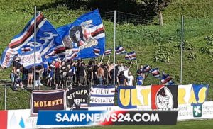 Ritiro Sampdoria: allenamento con la carica dei tifosi – FOTO