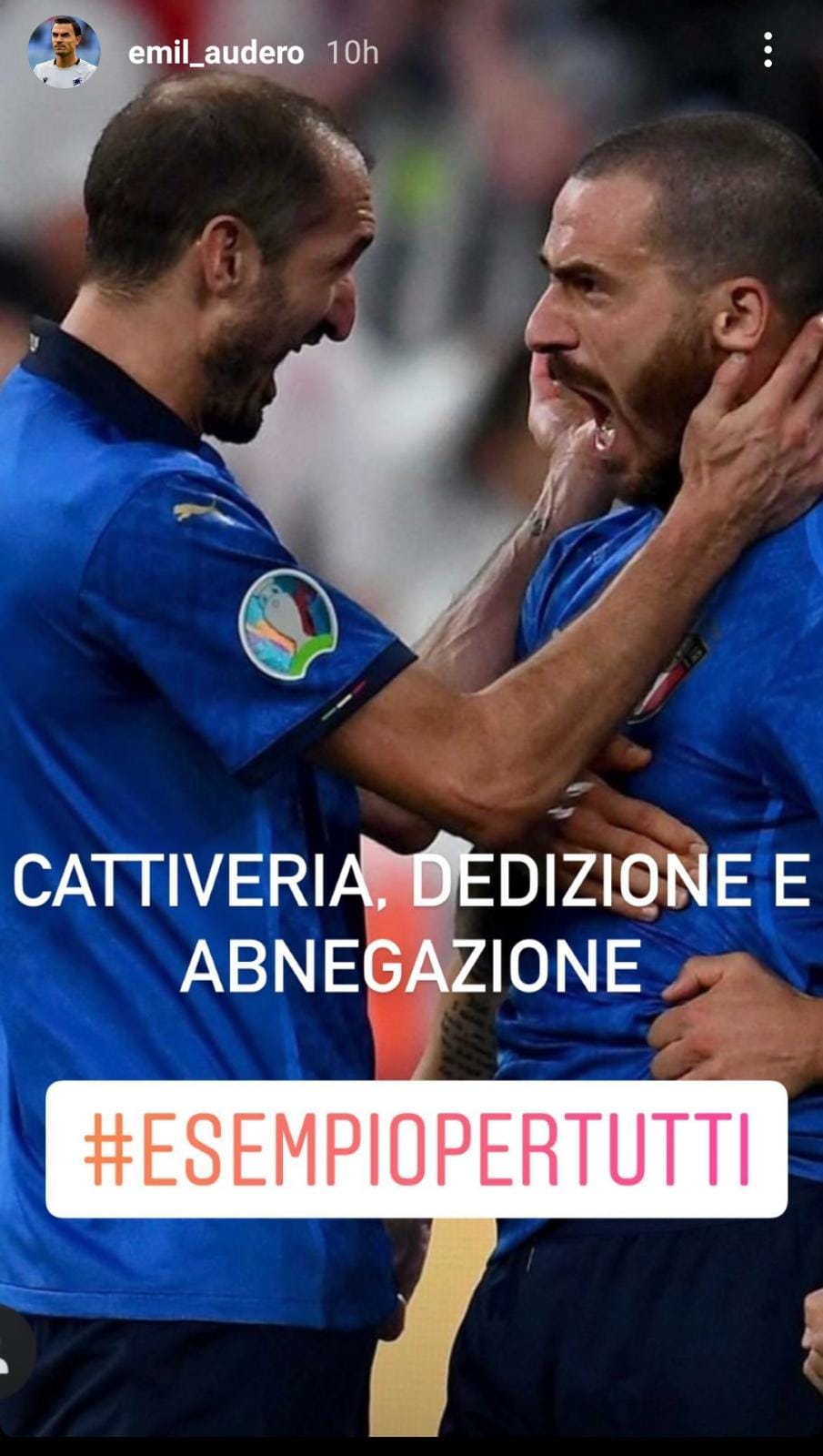 Audero Bonucci Chiellini