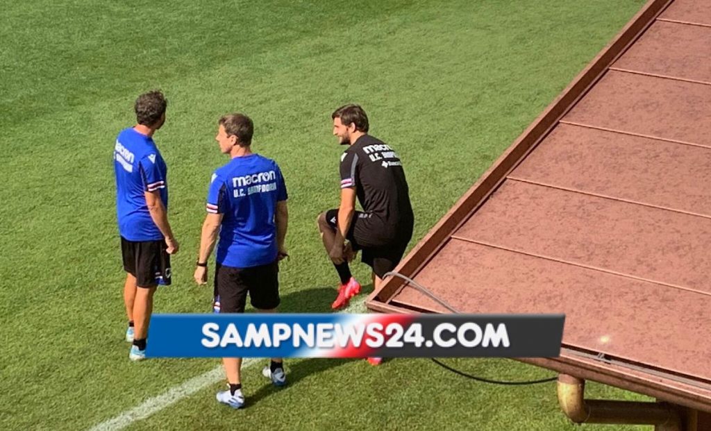 Ritiro Sampdoria: Bereszynski è arrivato a Ponte di Legno 1 Bereszynski ritiro