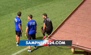 Ritiro Sampdoria: Bereszynski è arrivato a Ponte di Legno