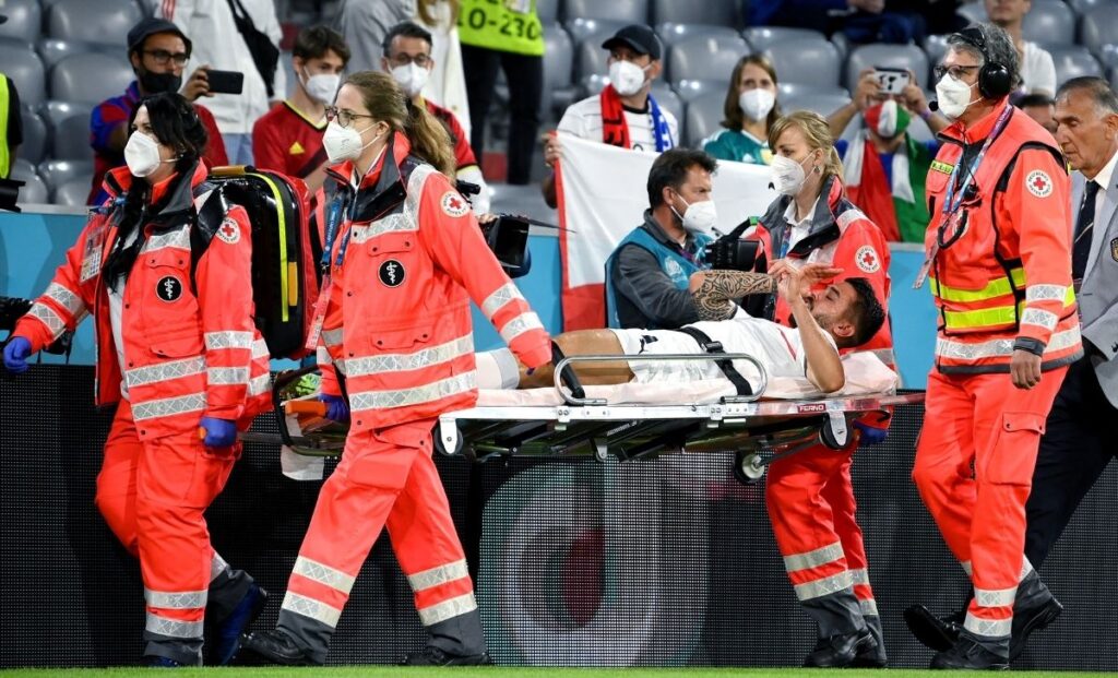 Roma, Spinazzola punta la Sampdoria: i tempi di recupero 1 Infortunio Spinazzola