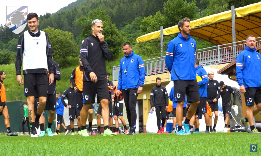 Coppa Italia, vigilia al Ferraris per la Sampdoria. Gli aggiornamenti 1 Sampdoria ritiro