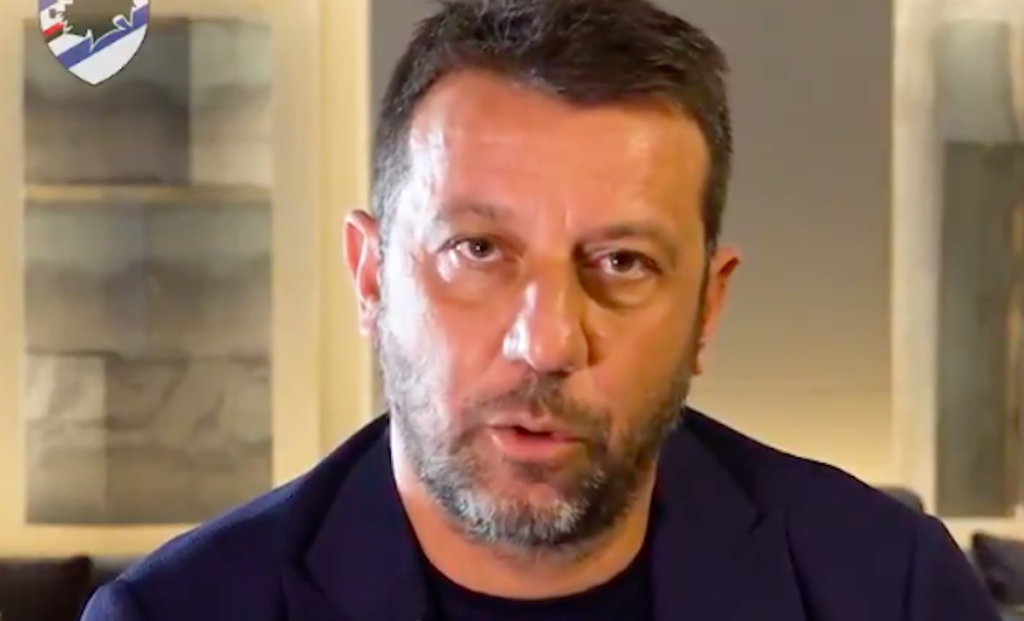D'Aversa: «Sampdoria grande opportunità. Ringrazio Ferrero» - VIDEO 1 Schermata 2021 07 05 alle 19.00.50