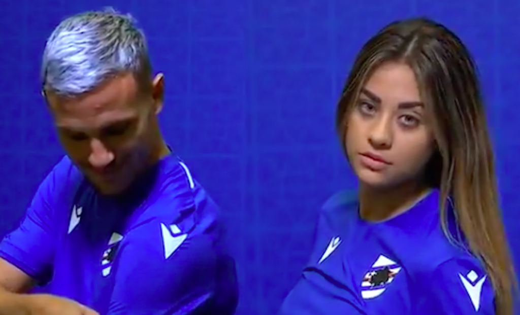 Maglia Sampdoria 2021/22: presentata la divisa home blucerchiata - VIDEO 1 Schermata 2021 07 17 alle 12.40.43