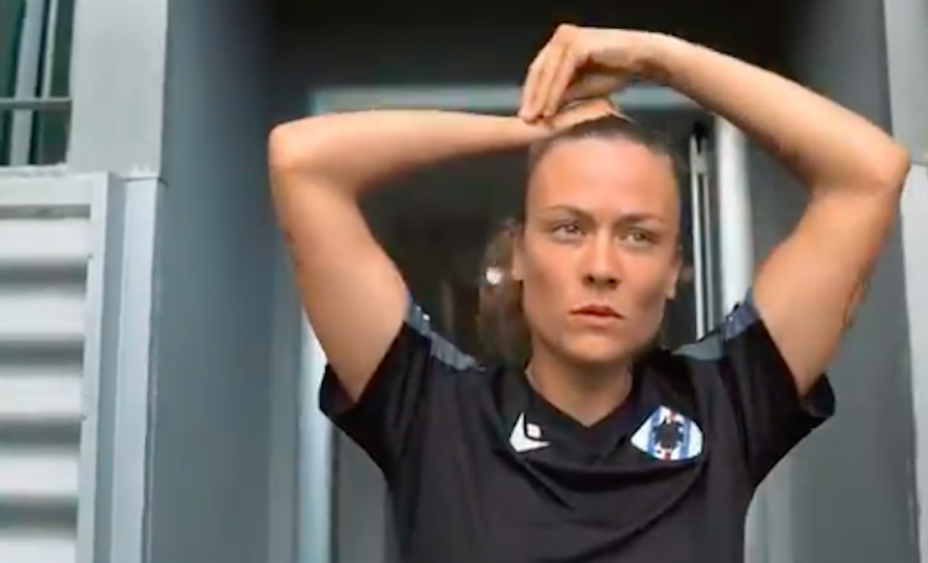 Sampdoria Women, Gardel: «Difendo i colori di un grande club» 1 Schermata 2021 07 18 alle 11.18.11