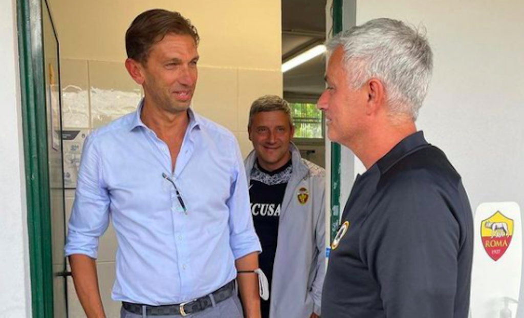 Mourinho incontra Tagliavento: nel 2010 le manette in Inter Sampdoria 1 Schermata 2021 07 19 alle 13.57.48