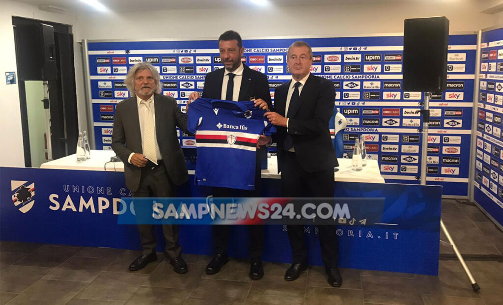 D'Aversa si presenta: «Sampdoria club prestigioso. Ferrero non svenderà» 1 daversa