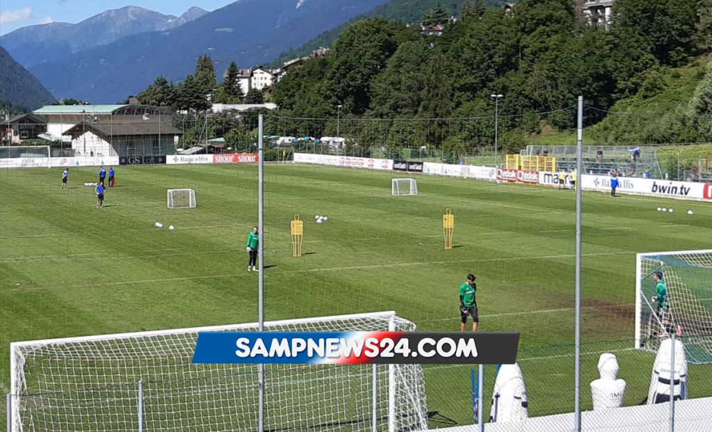 La Sampdoria sottolinea: «Primo ritiro senza acquisti e cessioni» 1 ritiro1