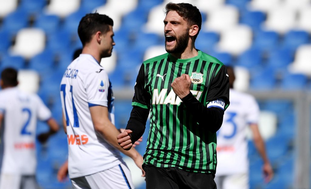 Berardi si accende contro la Sampdoria: i precedenti spaventano 1 Esultanza Berardi