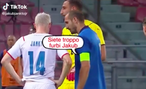 Jankto e il dialogo immaginario con Chiellini – VIDEO