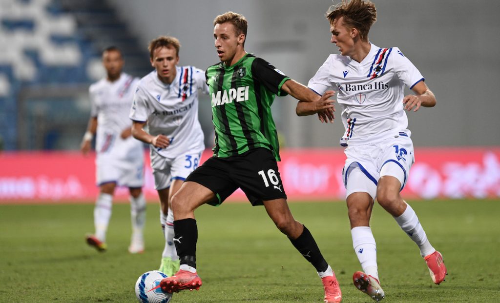 Highlights Sassuolo Sampdoria: le azioni salienti del match 1 frattesi ekdak PAP4877