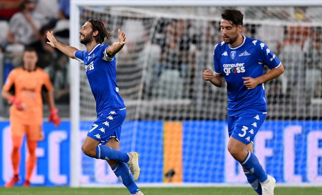 Sampdoria, attenta: Mancuso pericolo numero uno dell'Empoli 1 Esultanza Mancuso Empoli