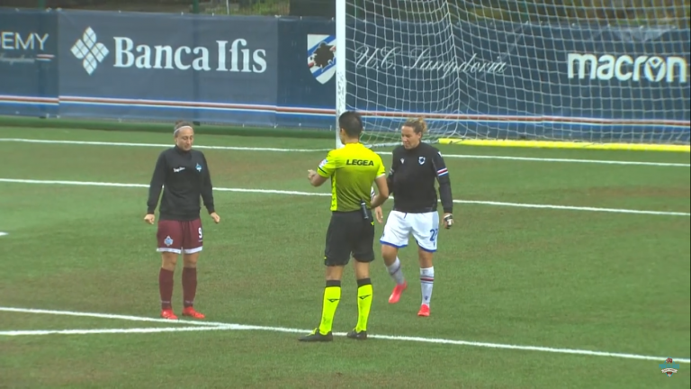 Salvatori Rinaldi Tarenzi Sampdoria Women Pomigliano