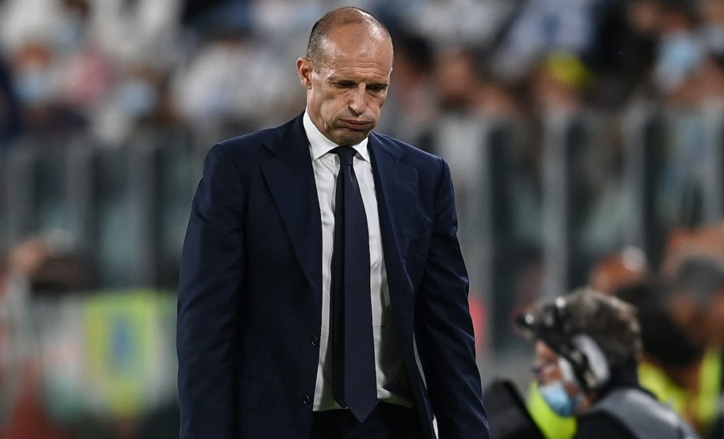 Juventus, tegola per Allegri: si ferma un difensore. Salta la Sampdoria 1 allegri 5