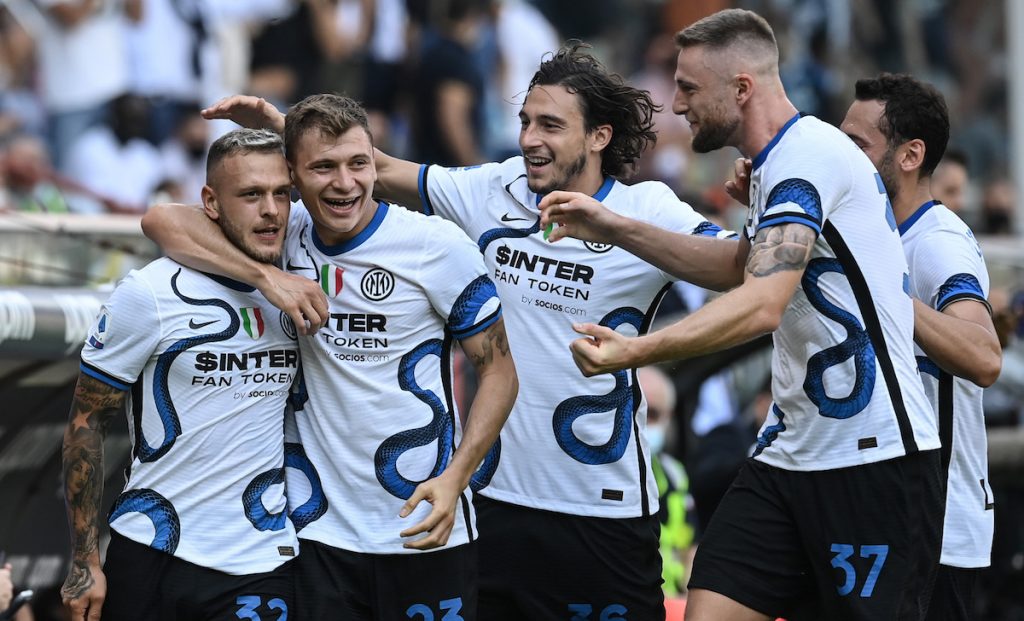 Sampdoria Inter, tre gol nel primo tempo: il trend continua 1 esult gol Di Marco MG9 2832