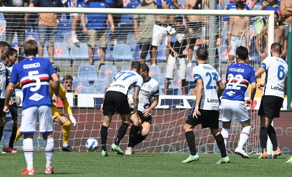 Highlights Sampdoria Inter: tutti i gol del match - VIDEO 1 gol Yoshida MG9 3289