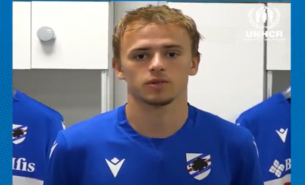 Damsgaard: «Sampdoria in campo per l'Afghanistan. Puoi fare la differenza» - VIDEO 1 Damsgaard