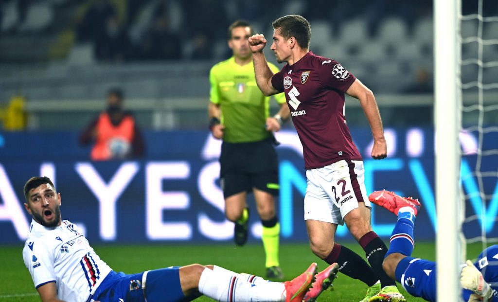 Torino, Praet: «Gol? Subito ho esultato. Poi ho ripensato alla Sampdoria» 1 esult gol Praet MG8 8293