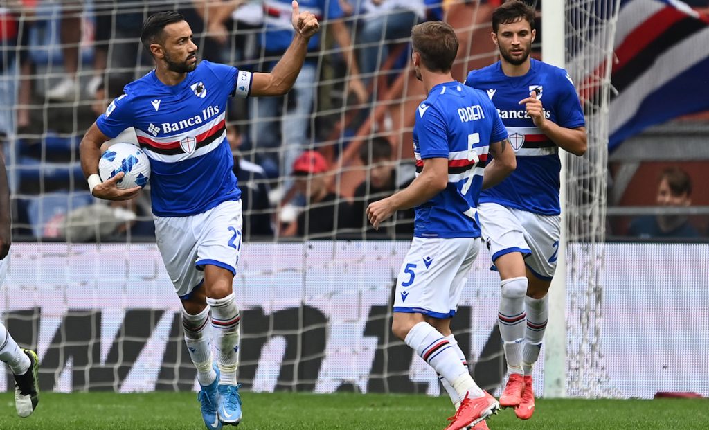 Maglie Sampdoria all'asta per l'Afghanistan: il comunicato del club 1 esult gol Quagliarella MG9 2583