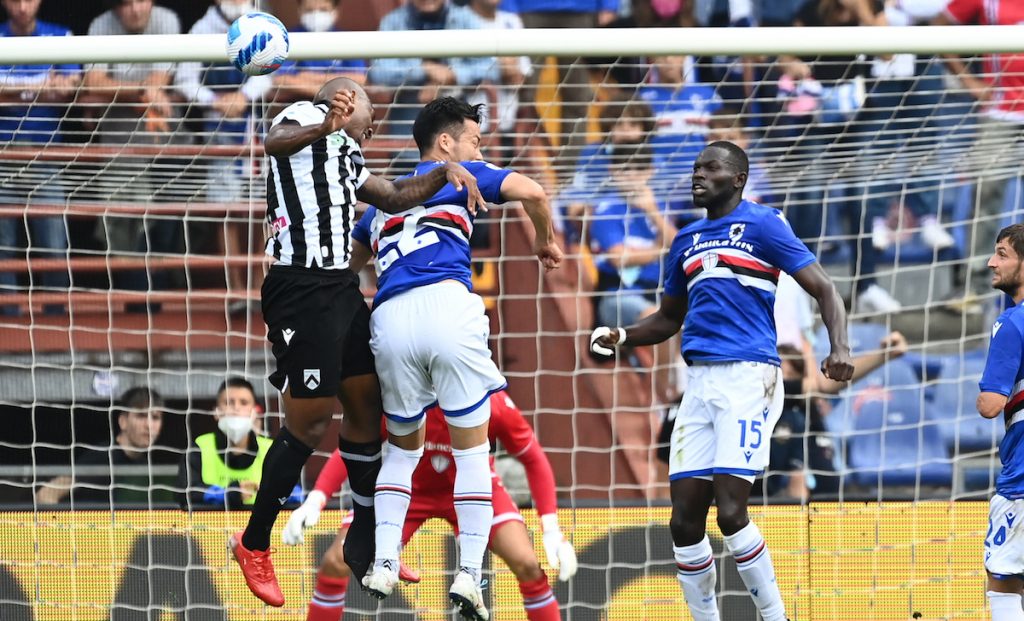 Udinese-Sampdoria: il dato che si registra per la seconda volta in Serie A 1 gol Beto MG9 2360 1