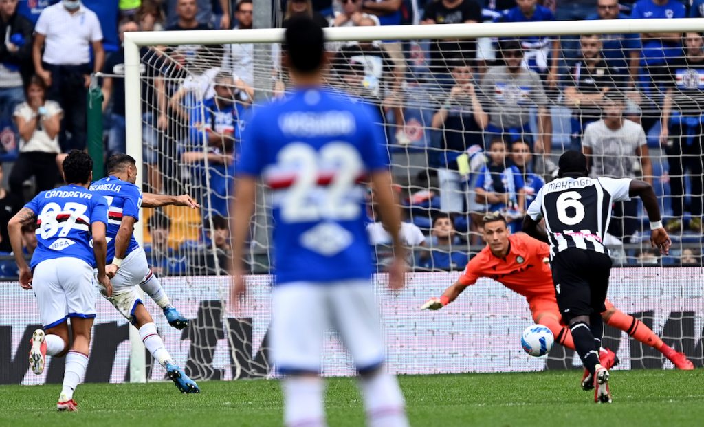 Highlights Udinese-Sampdoria: tutti i gol del match - VIDEO 1 gol Quagliarella MG9 2543
