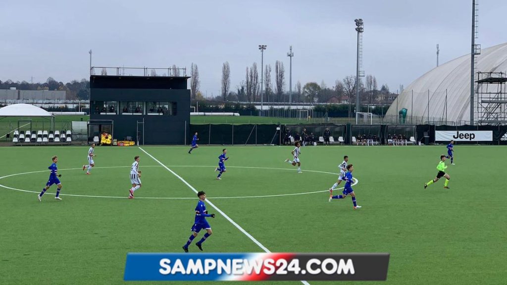 Sampdoria U15, Alessio Rosalba firma la vittoria blucerchiata contro lo Spezia: ecco le foto della maglia dell'attaccante dei liguri - FOTO 1 juventus sampdoria under 15