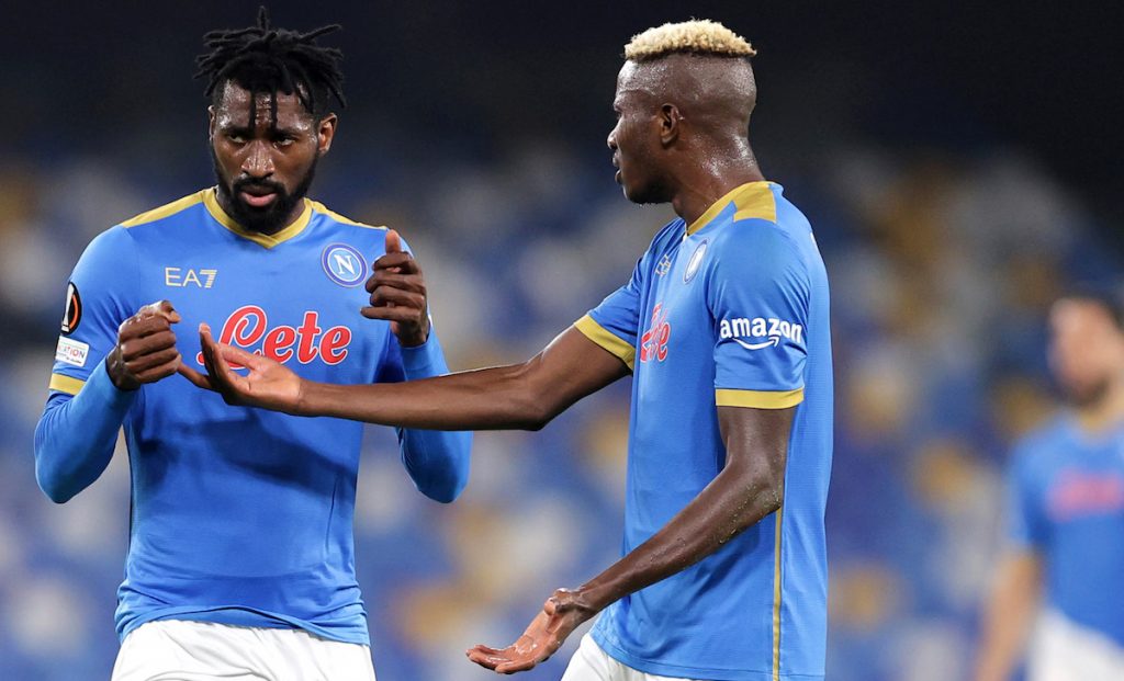 Napoli Milan: Osimhen e Leao, destinazione top player 1 Osimehn Anguissa NapoliSpartakMoskv20210930CPur081