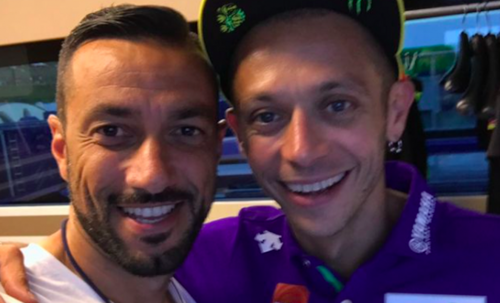 Quagliarella scrive a Valentino Rossi: «La MotoGP non sarà più la stessa cosa» 1 Schermata 2021 11 14 alle 20.52.12