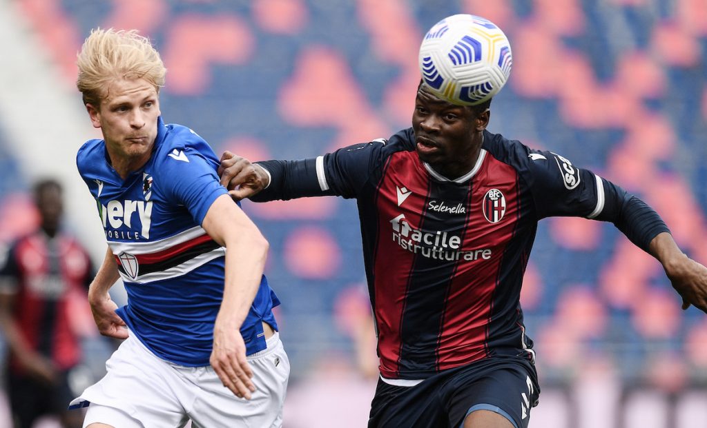Bologna-Sampdoria, streaming LIVE e diretta TV: dove vedere la partita 1 Soumaoro Thorsby PAP 7156