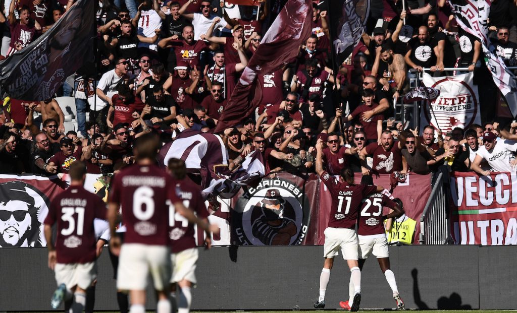 Salernitana, ripresa con vista Sampdoria: sei assenti per Colantuono 1 esult gol Simi PAP 6605 1
