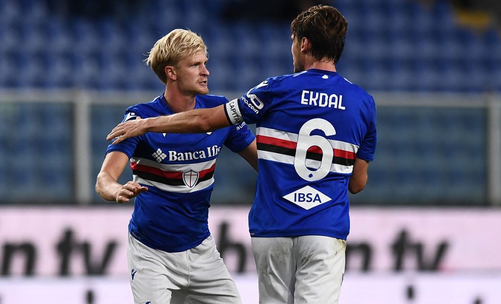 Infortunati Sampdoria, da Ekdal a Vieira: martedì le valutazioni 1 thorsby ekdal